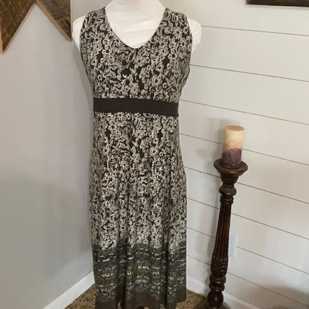 Athleta | Santorini Sleeveless Tie Back Jersey Dress | LT